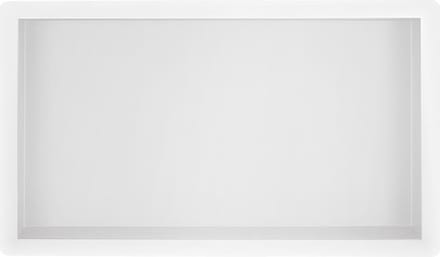 Wiesbaden Demis inbouwnis 30 x 60 x 10 cm mat wit