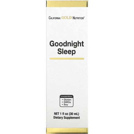 California Gold Nutrition, Bonne nuit de sommeil, 1 fl oz (30 ml)