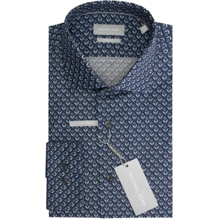 Slim fit shirt met print Michael Kors Diamond