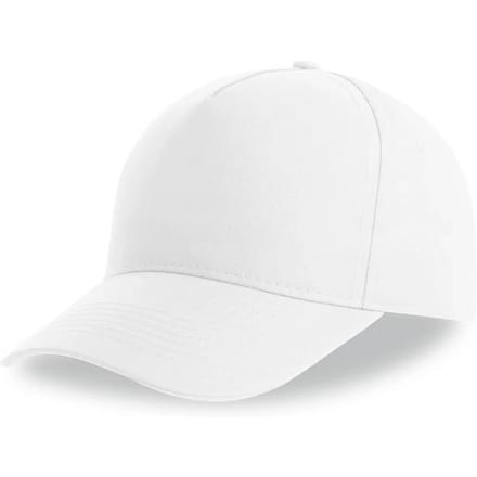 Atlantis Headwear Kid Recy Five Cap Recycled AT428 - White - One size