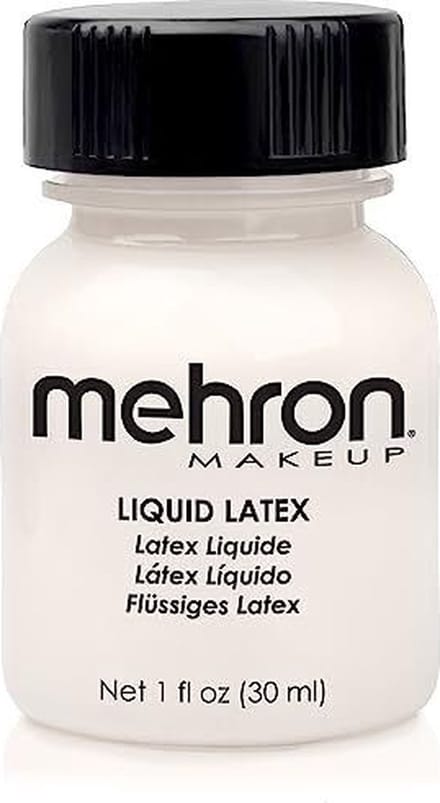 Mehron Liquid Latex - Clear met penseel 30 ml