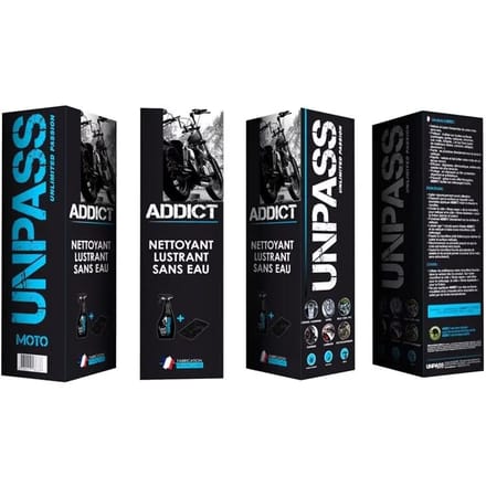 Waterloze motorreiniger spray UNPASS Addict