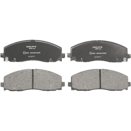Remblokset DELPHI LP2694, voor