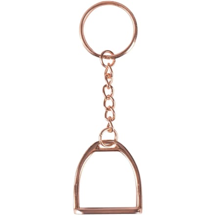 Red Horse Sleutelhanger Stijgbeugel Rosegoud - ONE