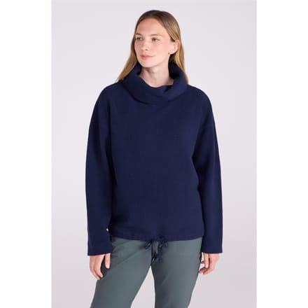Mountain Warehouse Dames Rydal Fleece Top (Marineblauw)