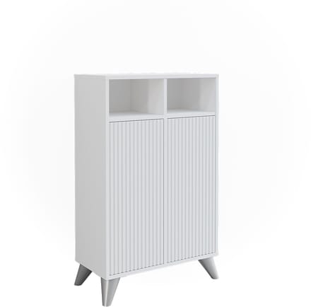 Vicco Leano Midikast – 60 x 97 cm met 2 deuren Wit