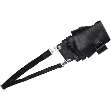 Scharen Etui Kappers Barbier Gereedschap Scharen Taille Riem Tas Houder Etuis voor Salon black