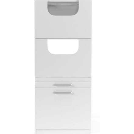 Wasophoogte Multifunctionele waskast module z16 pure wit
