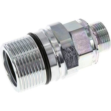 Stalen DN 25 Hydraulische Koppeling Snelkoppeling 20 mm S Knelring ISO 8434-1 D M48 x 3