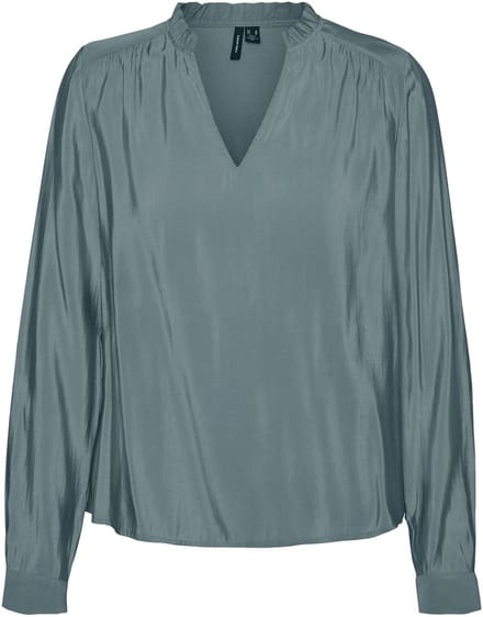 VERO MODA - VMBELL LS TOP WVN NOOS - Dames - Blouses
