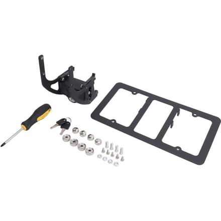 Afsluitbare Kentekenplaathouder Aluminiumlegering Bumperschroef Auto Tag Frame Houder Adapter