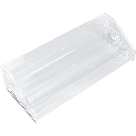 3-laags oogschaduw palet organizer transparant ruimtebesparend parfum display nagellak houder voor white