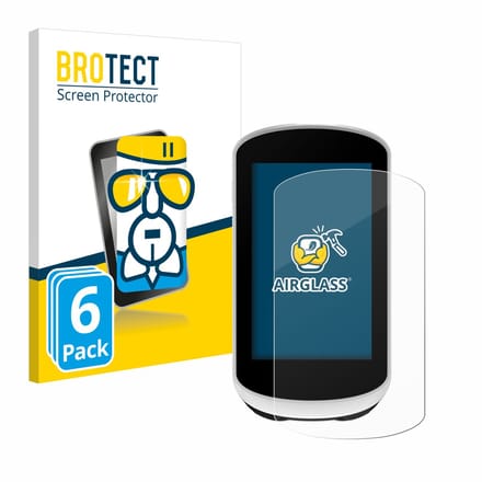 Screenprotector 6 Stuks voor Garmin Edge Explore 2 Beschermglas transparant