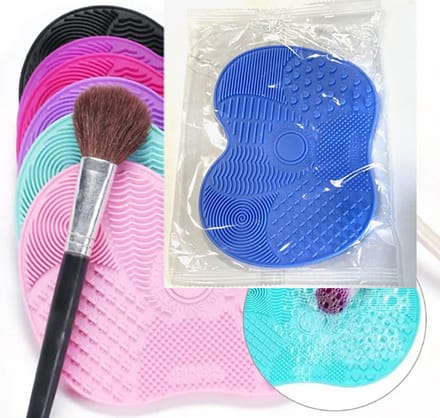 Schoonmaak Mat - Make Up - Siliconen Brush - Cleaner - Make Up Wassen Borstel - Blauw