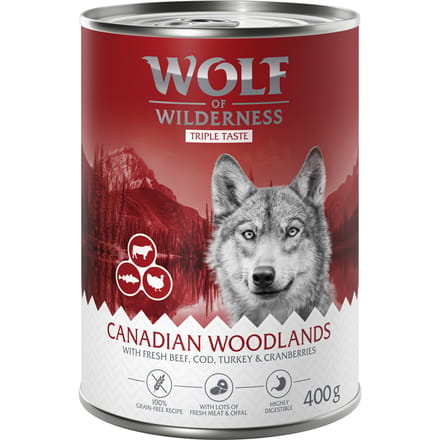 2,4kg Wolf of Wilderness - The Taste Of Canada