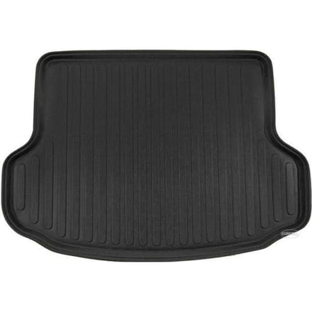 Tapis De Coffre - SCOUTT - Hyundai Ix35 - Sur Mesure - 100% Imperméable - Antidérapant noir