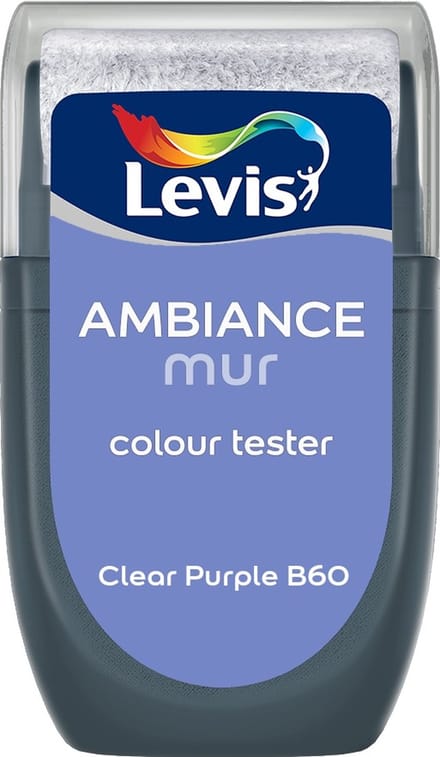 Levis - Muurverf Kleurtester Mat Mix - Clear Purple B60 - Mengverf - 30 Ml