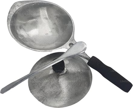 Aluminium Hopperpan met Deksel - 15cm - Groot voor Koken en Bakken