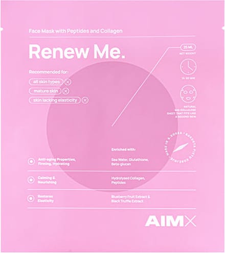 AIMX- Renew Me – Collagen Face Mask