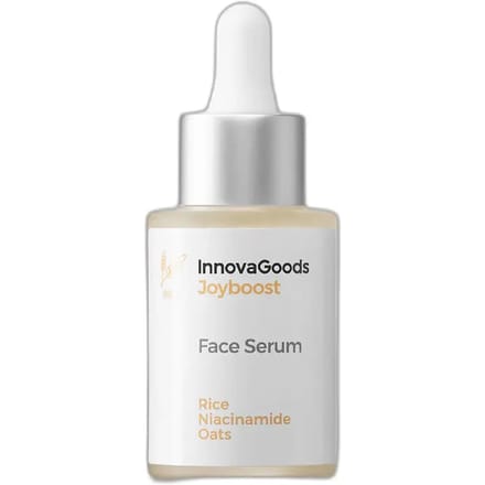 Sérum visage - InnovaGoods - Rice Joyboost - 30 ml - Végane - Ingrédients naturels - Revitalisant wit