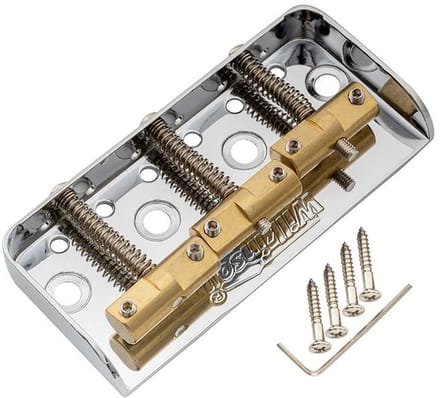 Gitaar brug-staartstuk Wilkinson B-WTBS-C Teaser chroom