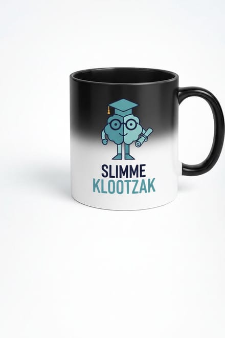 Slimme Klootzak Magische Mok - Personaliseerbaar Cadeau Idee