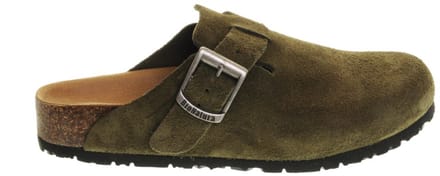 Clog Khaki Suede Bionatura maat 38