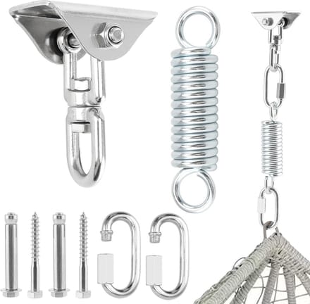 Robuuste Ophangset voor Hangstoel en Schommel - 400 kg Capaciteit