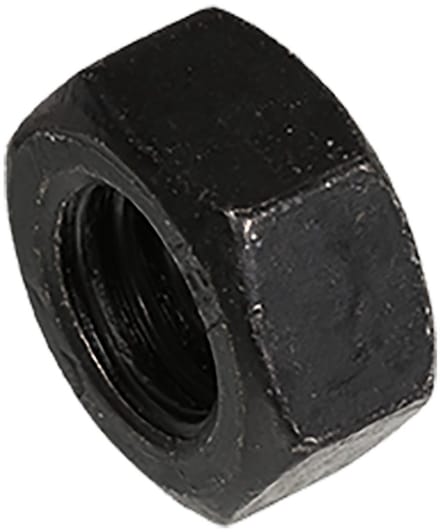 Blackline bevestigingsmaterialen - Zwarte zeskantmoer M6 en M8 – met HCP coating - M6 / 100