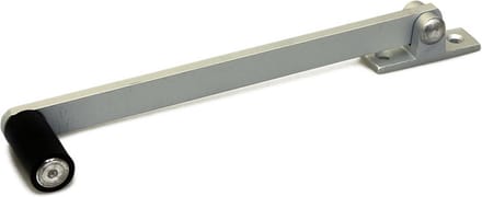 Dulimex raamvalijzer 150 mm - Met rol - Aluminium - Grijs