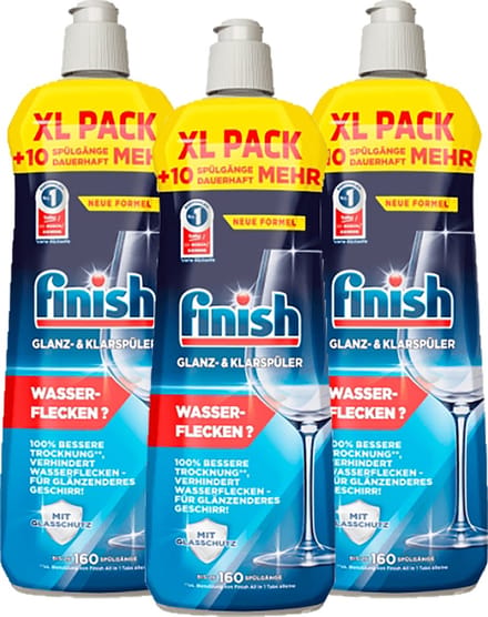 Finish Glansspoelmiddel Shine & Protect 3x 800 ml - Voordeelverpakking