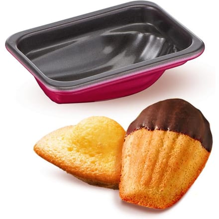 Tefal Creabake set van 3 madeleine vormen