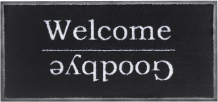 MD Entree - Deurmat - Schoonloopmat - Emotion XS - Welcome Goodbye - 40 x 80 cm