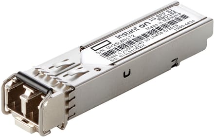 Hewlett Packard Enterprise R9D16A Aruba Instant On 1G SFP LC SX 500m OM2 MMF Transceiver