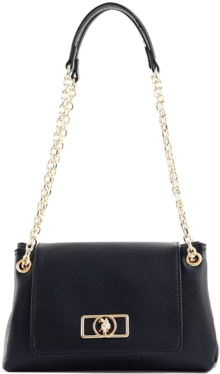 U.S. POLO ASSN. schoudertas Jones Chic Hobo Bag Black zwart
