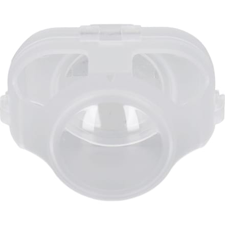 Protection d'objectif Capuchon de protection en PC Protecteur d'objectif pour caméra panoramique Insta 360 X3 white