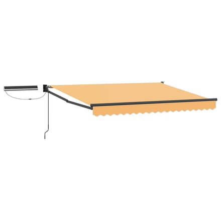 vidaXL - Elektrisch - Uitschuifbare - Zonneluifel - Zand - 3,5 - x - 2 - m
