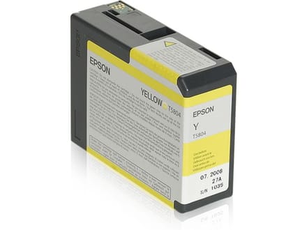Epson Inktcartridge T580 (C13T580400) Geel