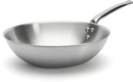De Buyer Alchimy Wokpan - RVS - Ø 32cm - PFAS-vrij