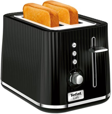 Broodrooster Tefal Loft 2-Slot Black TT761838