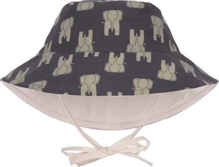 Lässig Hoed Zonnehoedje met UV-bescherming Splash & Fun Elephant - grey 07-18 mnd. Maat 46-49