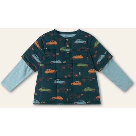 Oilily Theodoor T-Shirt- maat92/2T Deep Teal