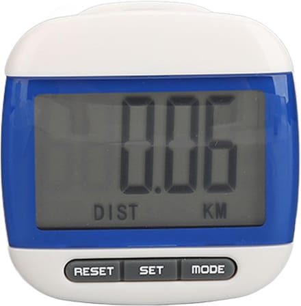 Stappenteller - Trainingstracker - Fitness Bijhouden - Groot LCD Display - 1.7 inch - Zwart
