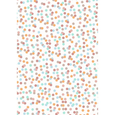 Transparant papier "Dots Pastel"