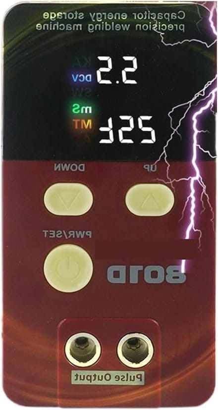 Puntlas Machine - Batterij Lasapparaat - Metaal Verbinden - Energieopslag Type - 0.4 mm dikte - Zwart