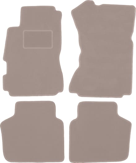 Beige veloursmatten voor: Honda Legend II sedan (1991-1996)