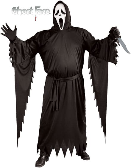 CHAKS - Scream kostuum voor mannen - M / L