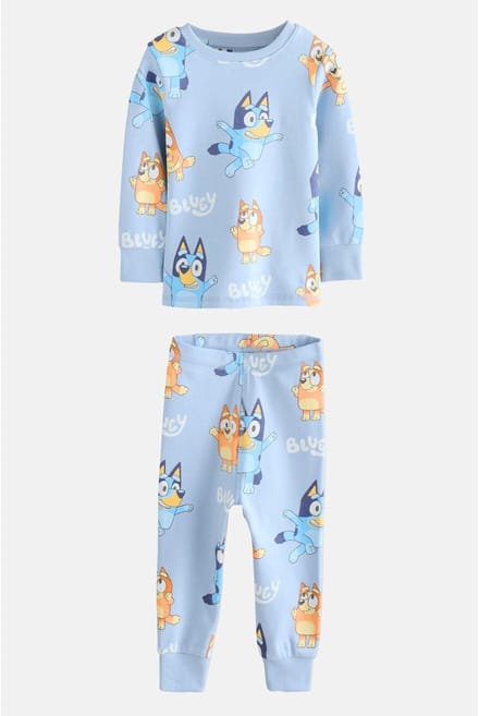 Next - Meisjes - Comfortabele Bluey-pyjama - Blauw