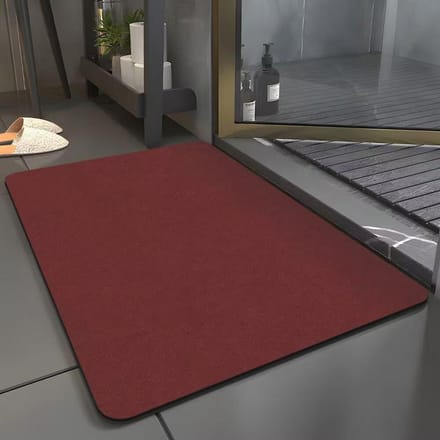 Badkamervloermatten Badkamer Waterabsorptie Sneldrogend Vuilafstotend Antislip Diatomeeënaarde Pads 40*60cm