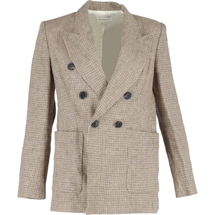 Isabel Marant Dubbelzijdige Blazer in Bruin Wol